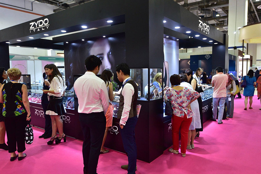 新加坡珠宝展览会 现场照片